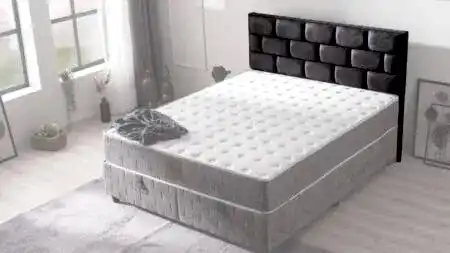 DEFOX BAŞLIK 140 LIK gri renkli modern tasarımlı başlık