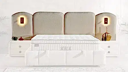 Doğrucan Mobilya Point Başlık 140'lık modern tasarımlı yatak başlığı