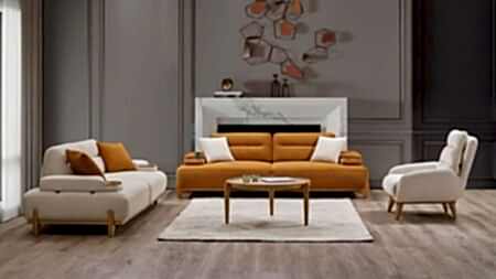 SOHO Koltuk Takımı 3+3+1 modern tasarım ve konforlu oturum