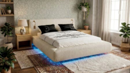 DUBAİ BAZA BAŞLIK SET modern krem renkli baza ve başlık seti