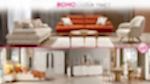 Boho Düğün Paketi salon, yatak odası ve yemek odası mobilyaları
