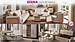 DİANA Düğün Paketi salon, yemek odası ve yatak odası mobilyaları