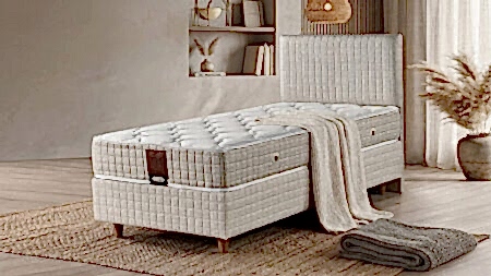 NOVA Baza Başlık Set 90x190 tek kişilik baza ve başlık seti