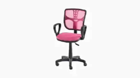 BİLGİSAYAR SANDALYESİ PEMBE