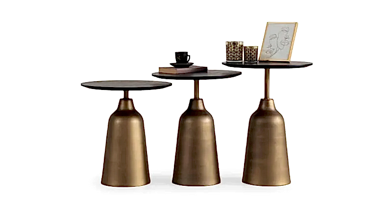 LOFT ZİGON SEHPA SİYAH-1