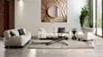 İCON Koltuk Takımı Silver modern tasarımlı krem renkli koltuk takımı